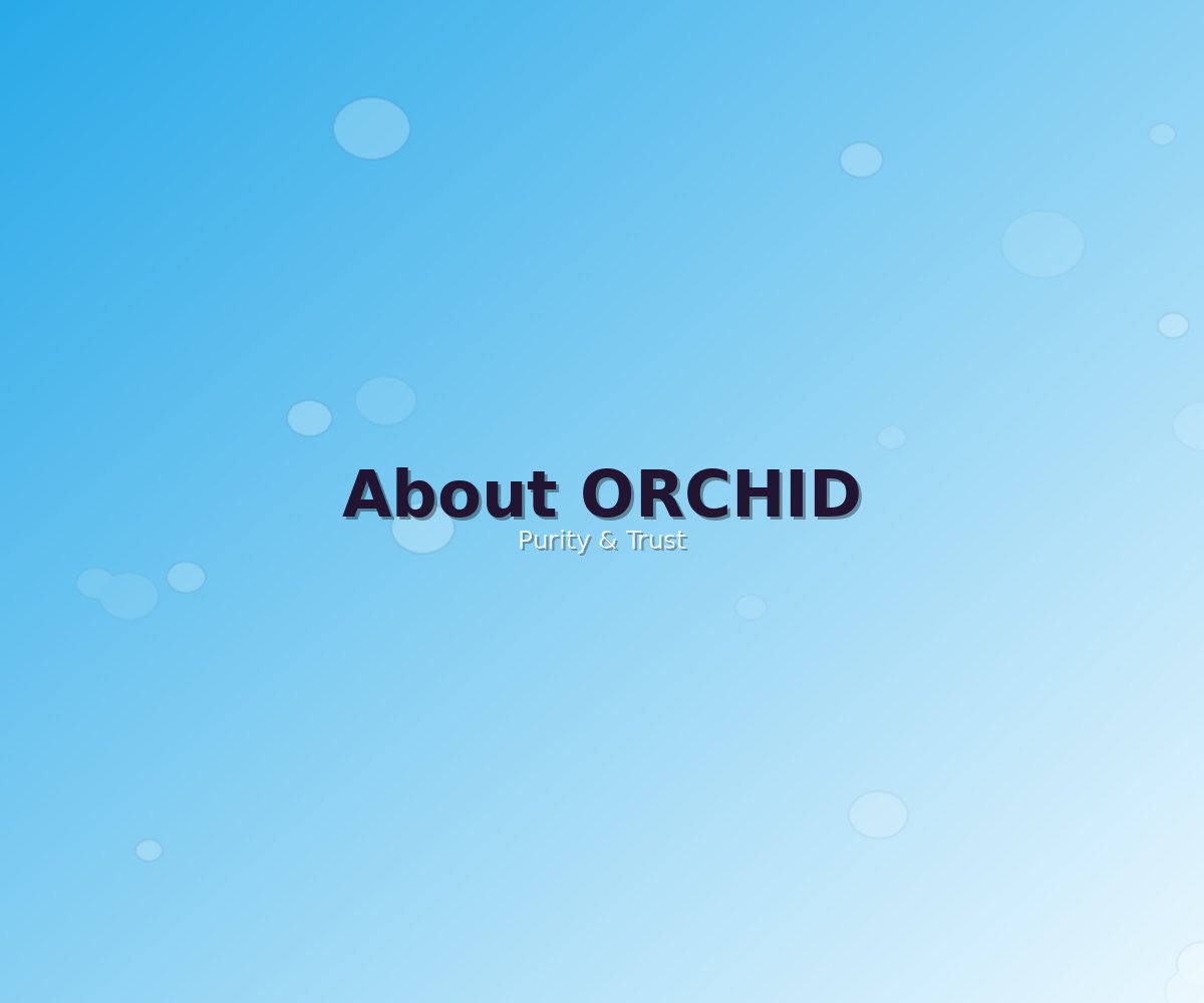 Orchid pure hydration