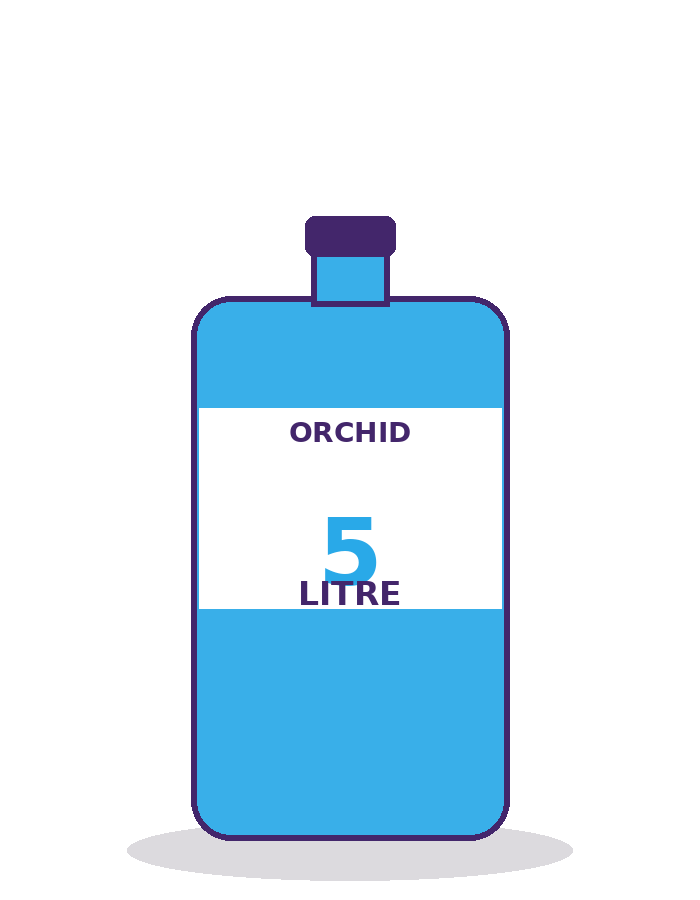 Orchid 5 Litre Packaged Drinking Water