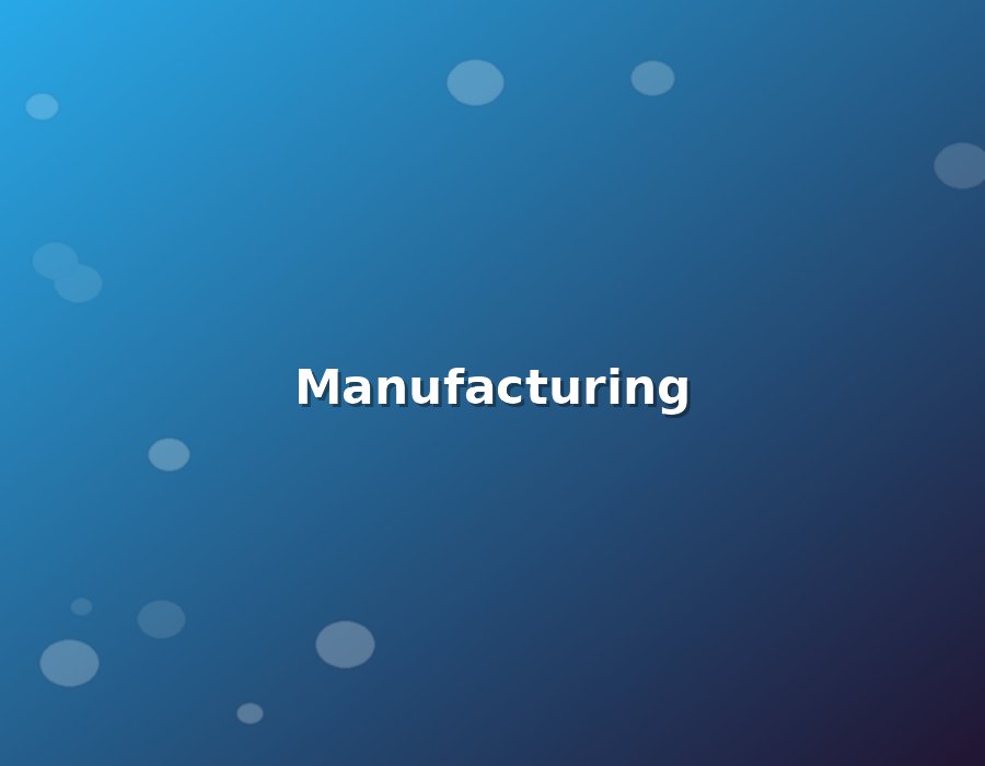 Orchid manufacturing facility floor